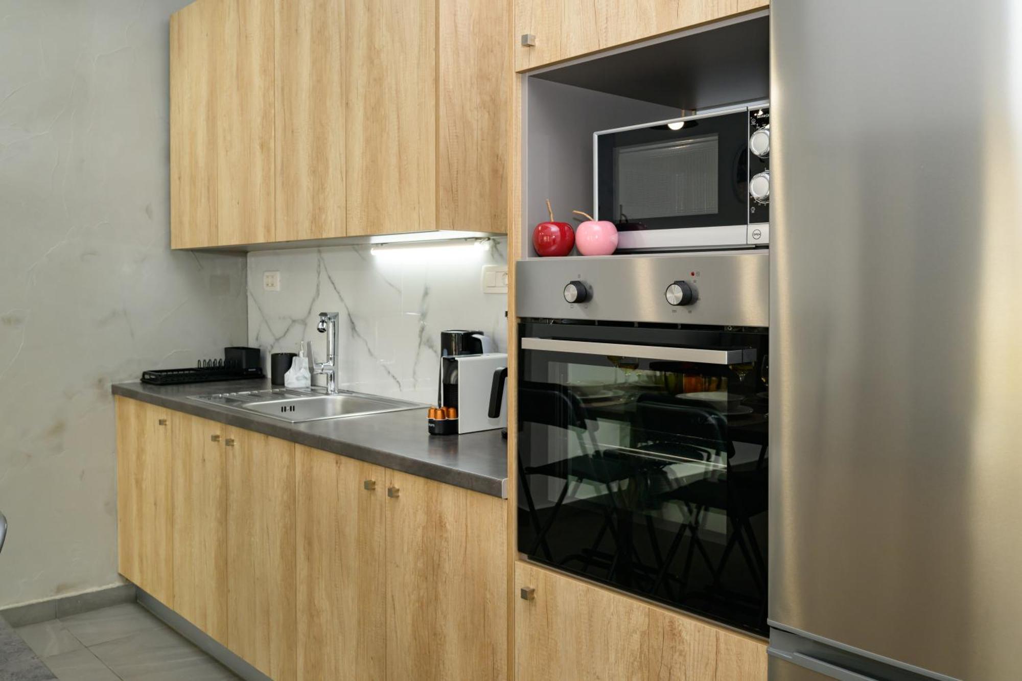 Modern Spacious Apartment Kíssamos Exteriör bild