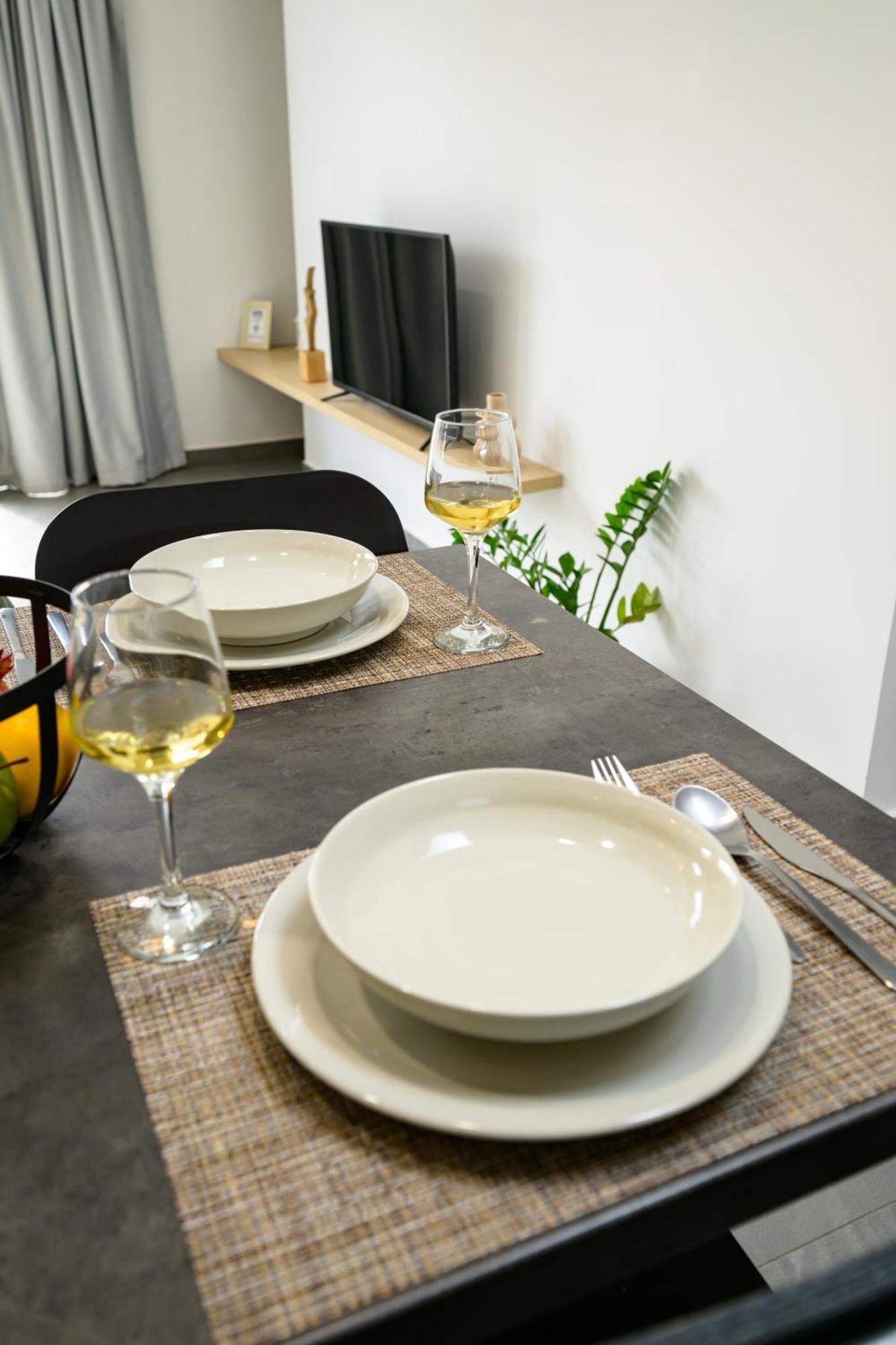 Modern Spacious Apartment Kíssamos Exteriör bild