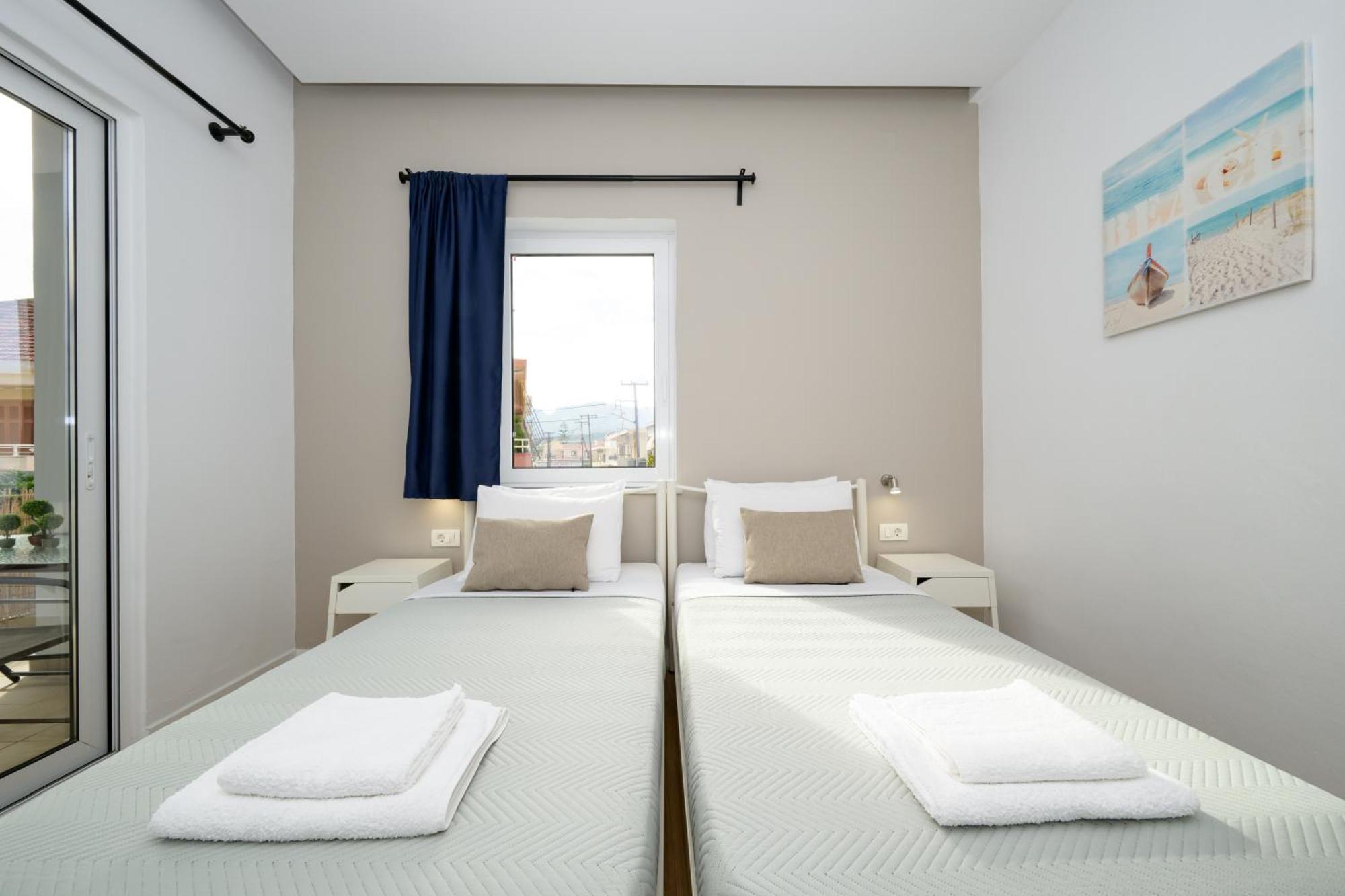 Modern Spacious Apartment Kíssamos Exteriör bild