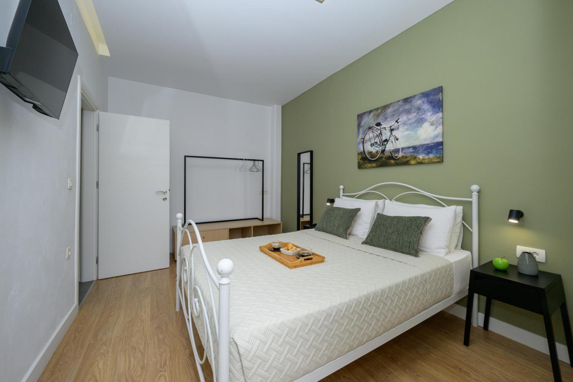 Modern Spacious Apartment Kíssamos Exteriör bild