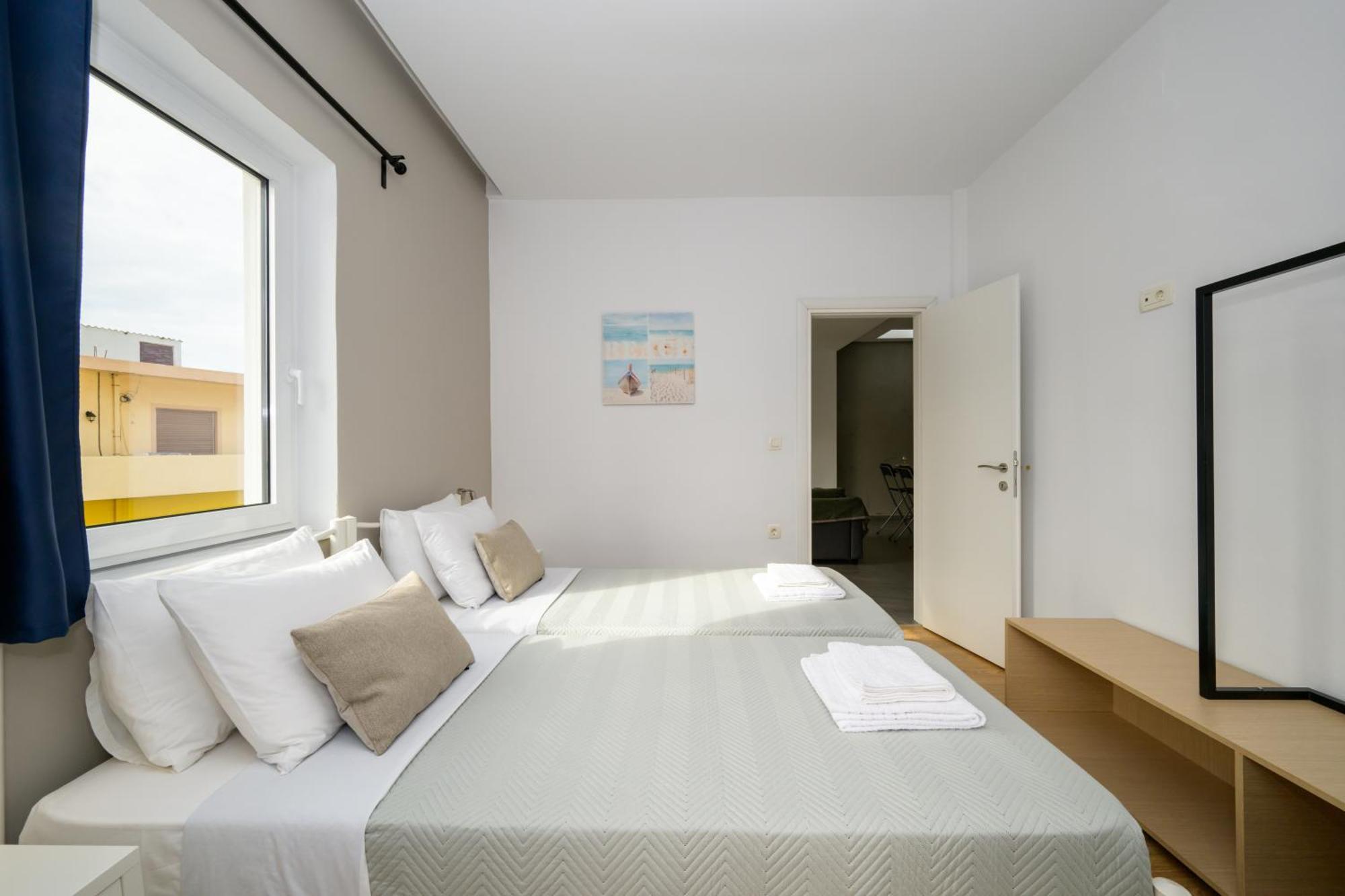 Modern Spacious Apartment Kíssamos Exteriör bild